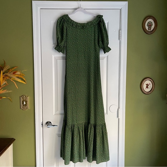✨ DÔEN Olive Dress in Green Martha’s Vineyard ✨ - Picture 9 of 9